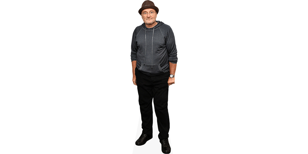 Phil Collins (Casual) Cardboard Cutout