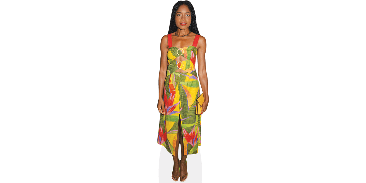 Naomie Harris (Colourful Dress) Cardboard Cutout