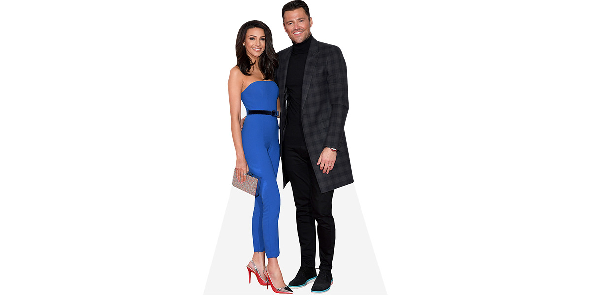 Mark Wright Michelle Keegan Tuxedo Dress Michelle Keegan White