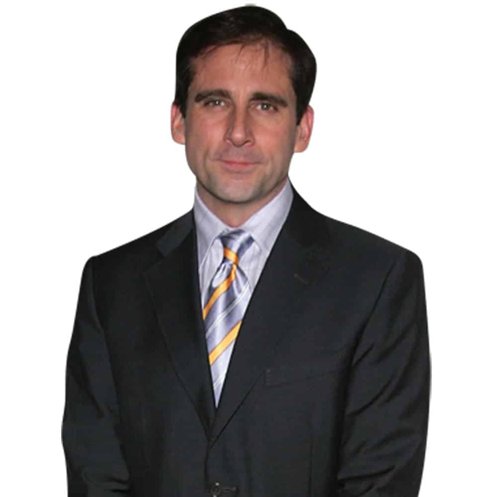 Steve Carell (Black Suit) Buddy Torso Up