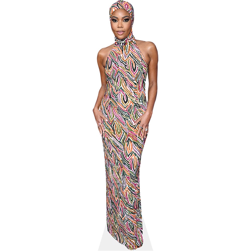 Gabrielle Union (Long Dress) Cardboard Cutout - Gabrielle Union (Long Dress) Cardboard Cutout -