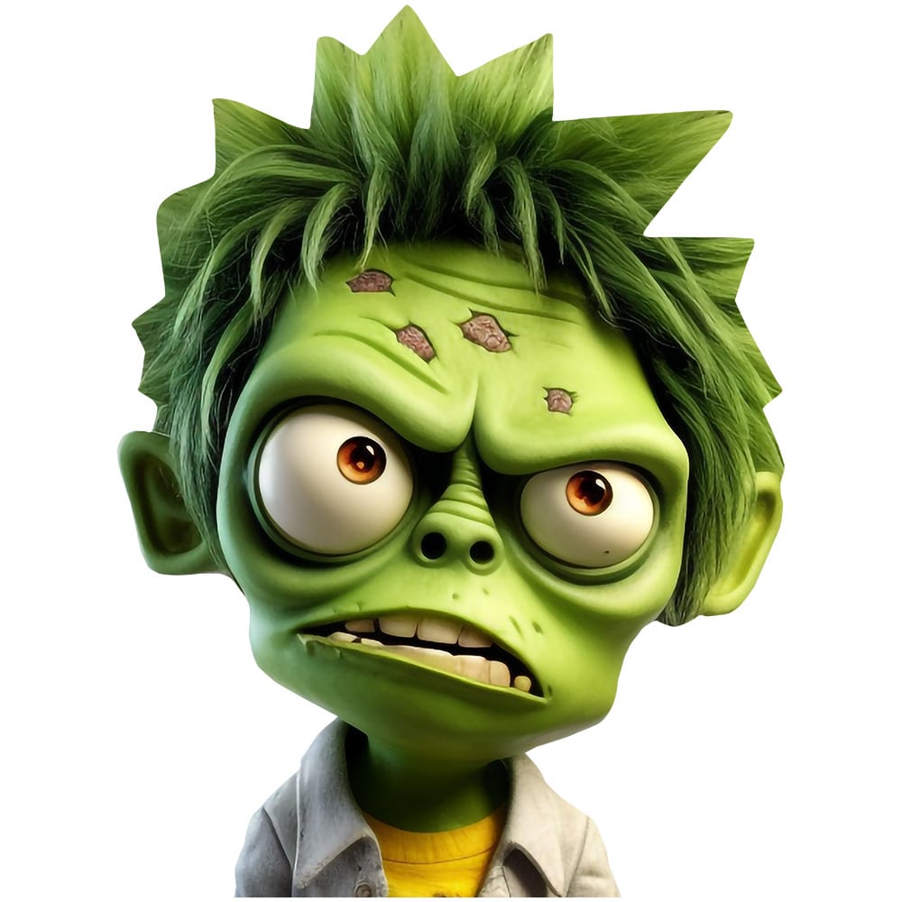 Childs Halloween Zombie Buddy Torso Up