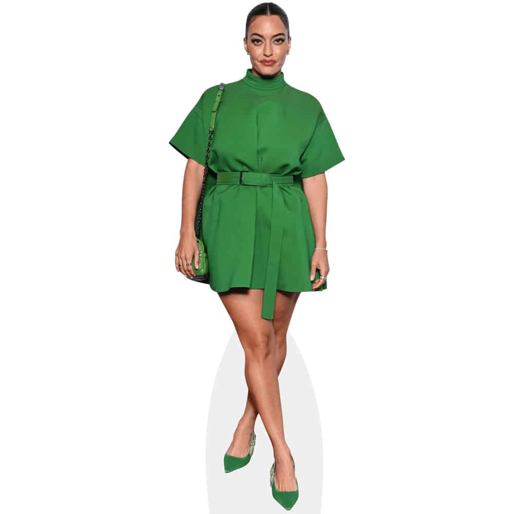 Karen Wazen (Green Dress) Cardboard Cutout - Karen Wazen (Green Dress) Cardboard Cutout -