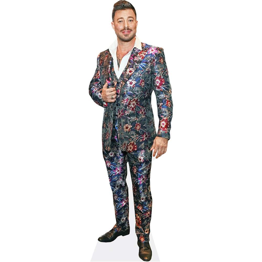 Greg James (Blue Suit) Lifesize Cardboard Cutout