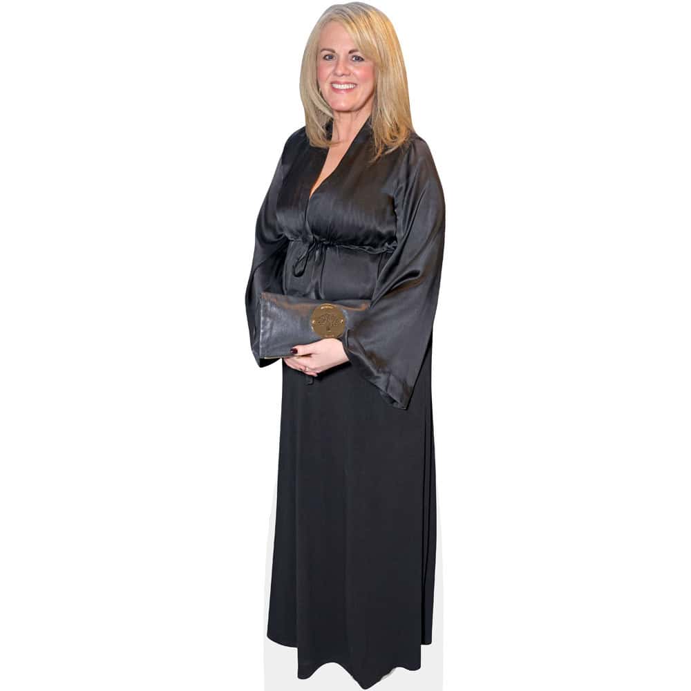 Sally Lindsay (Black Dress) Cardboard Cutout -
